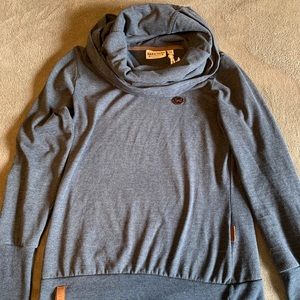 Naketano lightweight blue hoodie size M